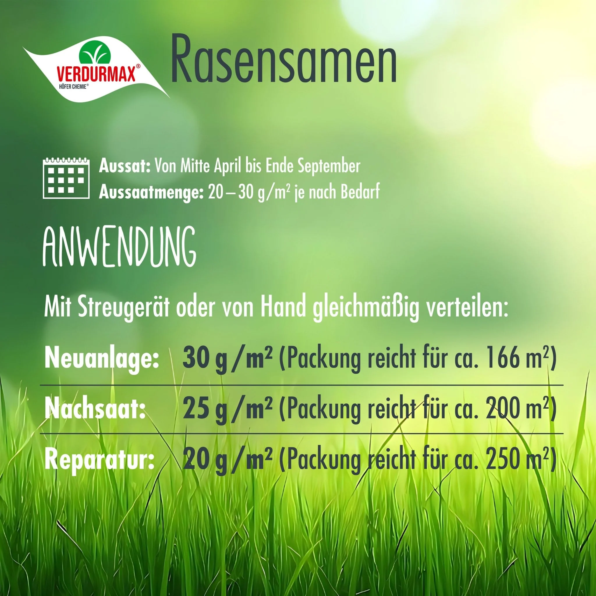 5 kg VERDURMAX® Rasensamen - Image 6