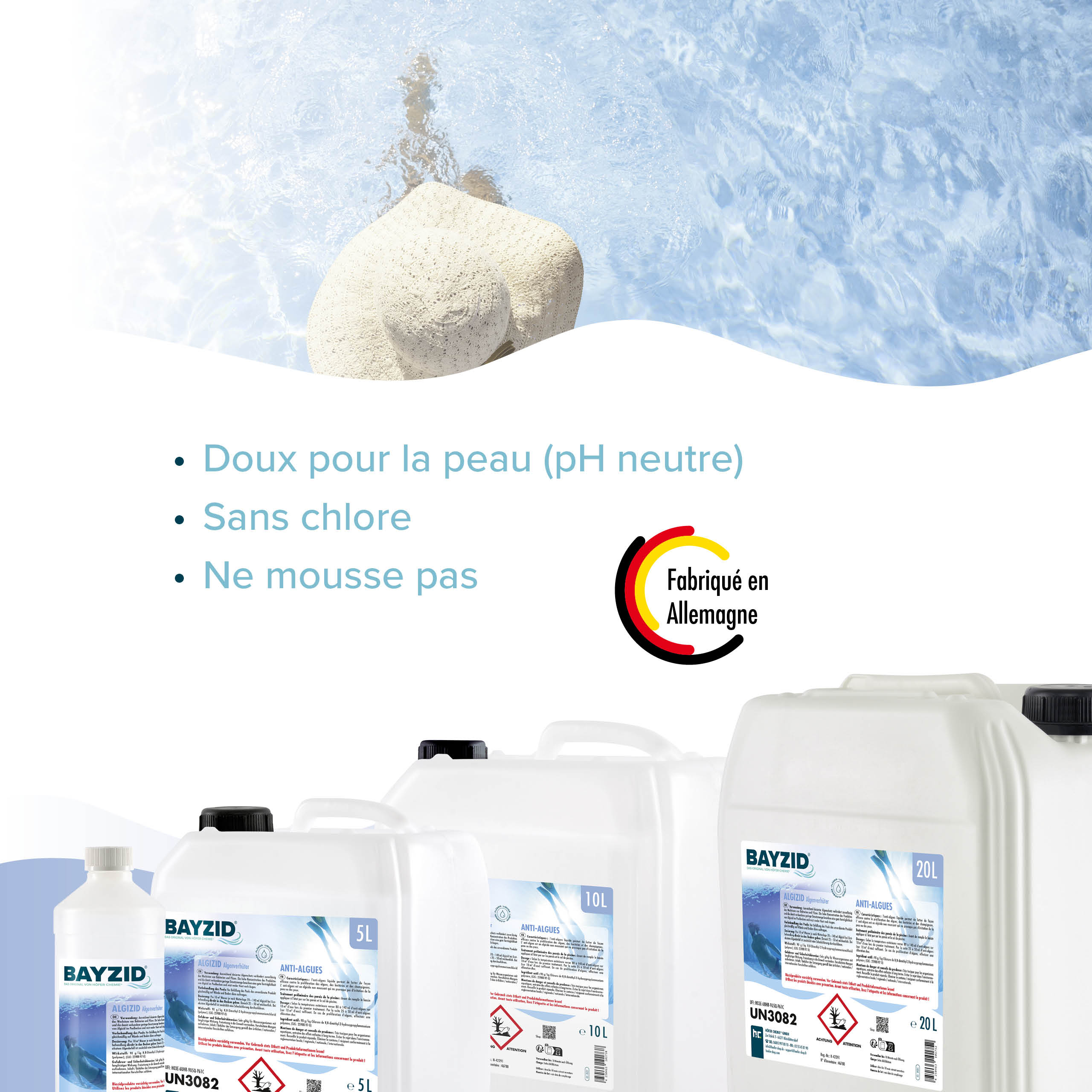5 L BAYZID® Algizid Algenverhütung für Pools im Kanister - Image 8