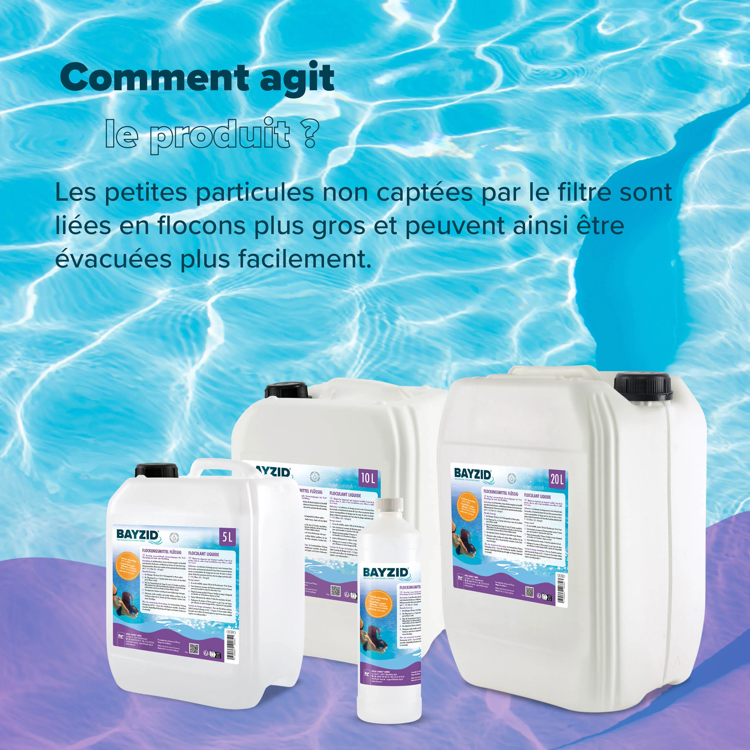 5 L BAYZID® Flockungsmittel flüssig für Pools im Kanister - Image 7