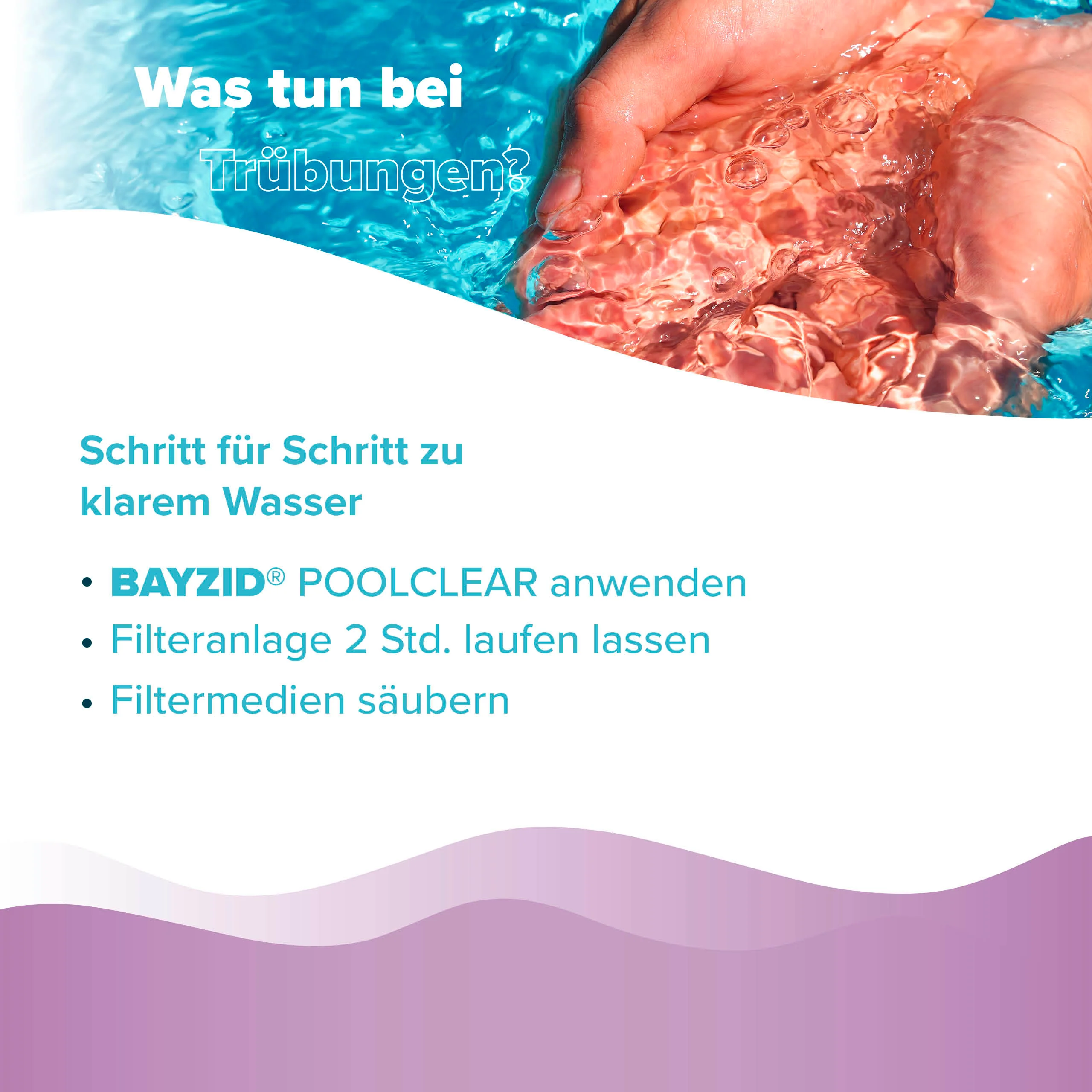 5 L BAYZID® Poolclear - Trübungsbeseitigung für Pool-Filter mit Kartuschen & Filterballs - Image 6