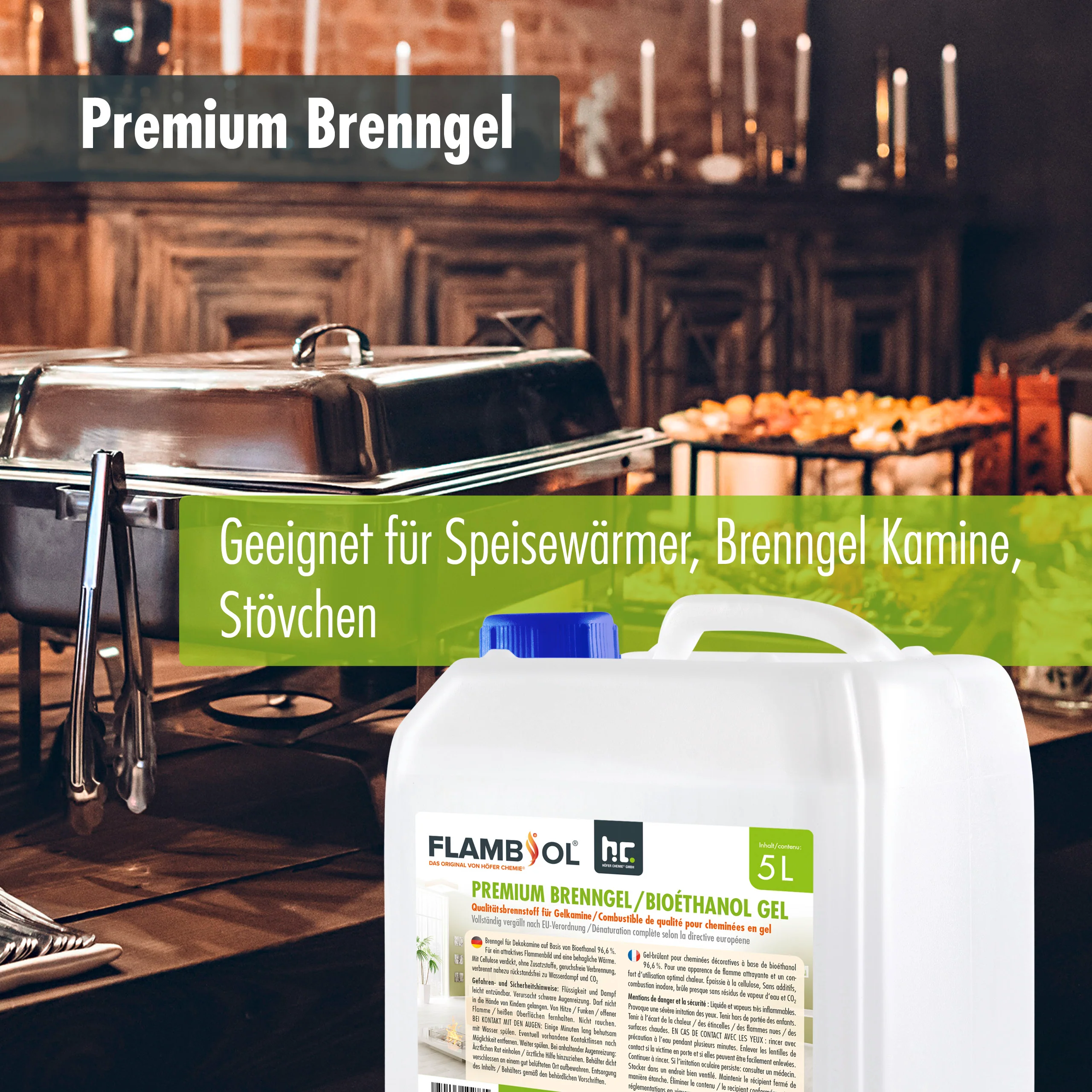 5 L FLAMBIOL® Premium Brenngel - Image 7