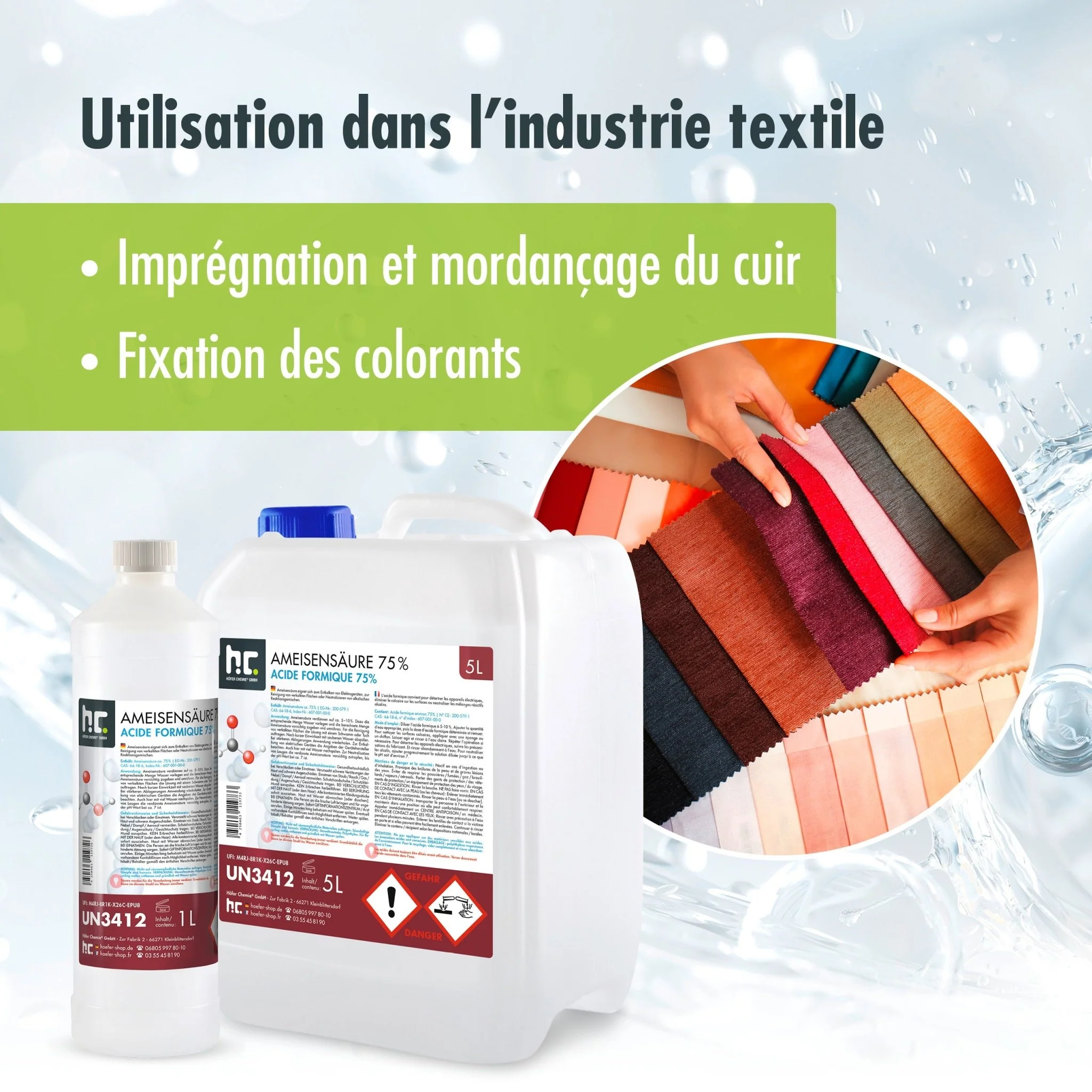 5 L Höfer Chemie® Ameisensäure 73% technische Qualität - Image 22