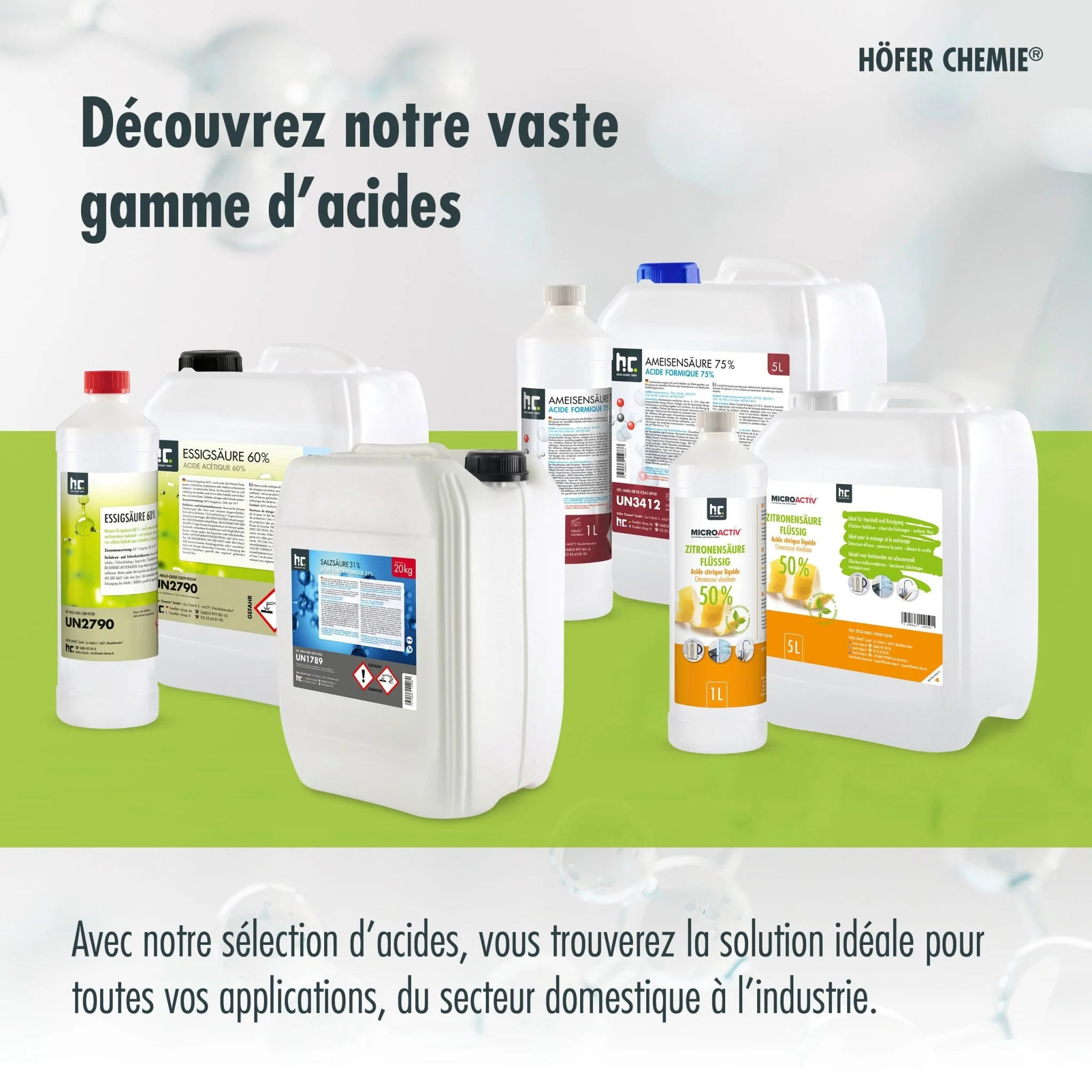 5 L Höfer Chemie® Ameisensäure 73% technische Qualität - Image 26