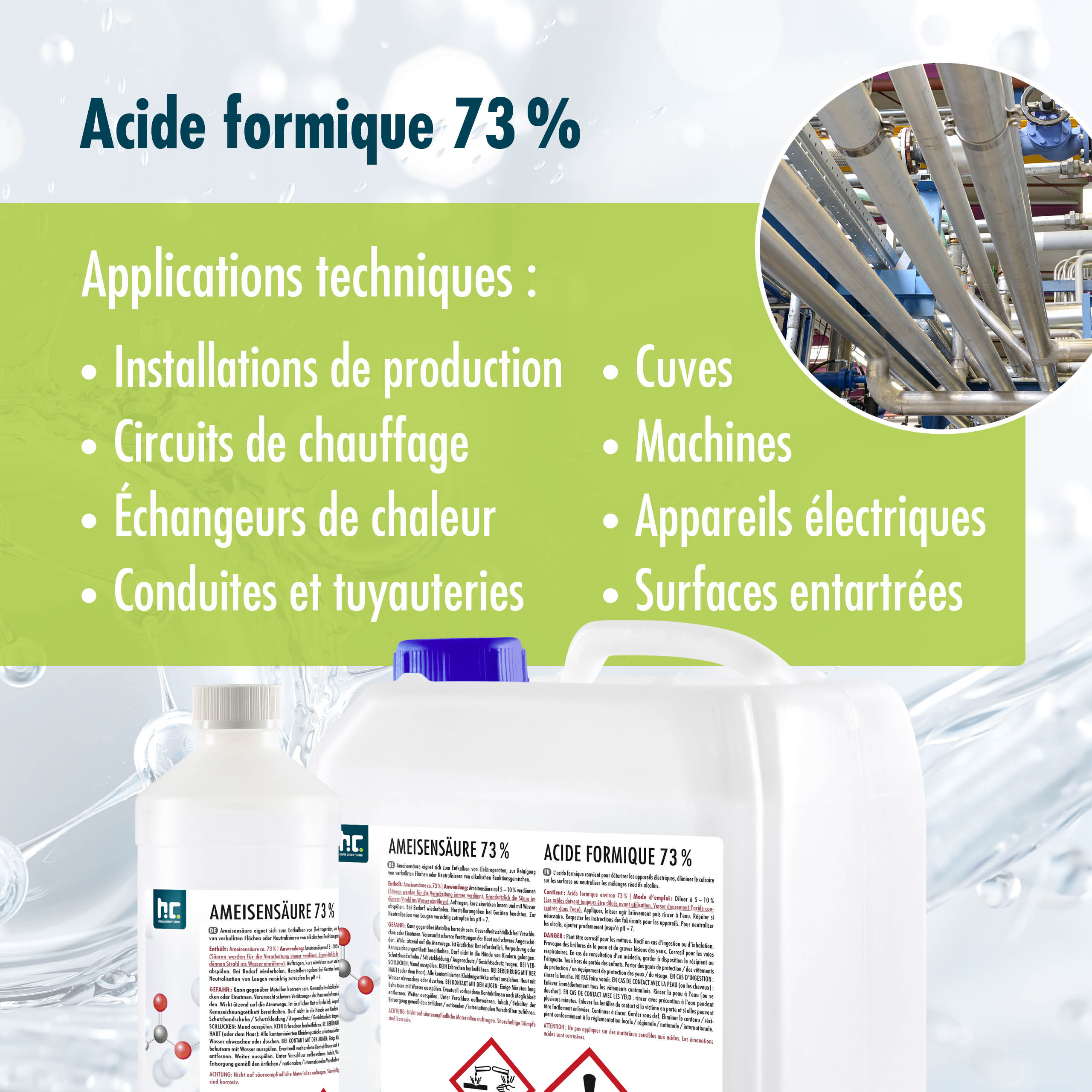 5 L Höfer Chemie® Ameisensäure 73% technische Qualität - Image 9