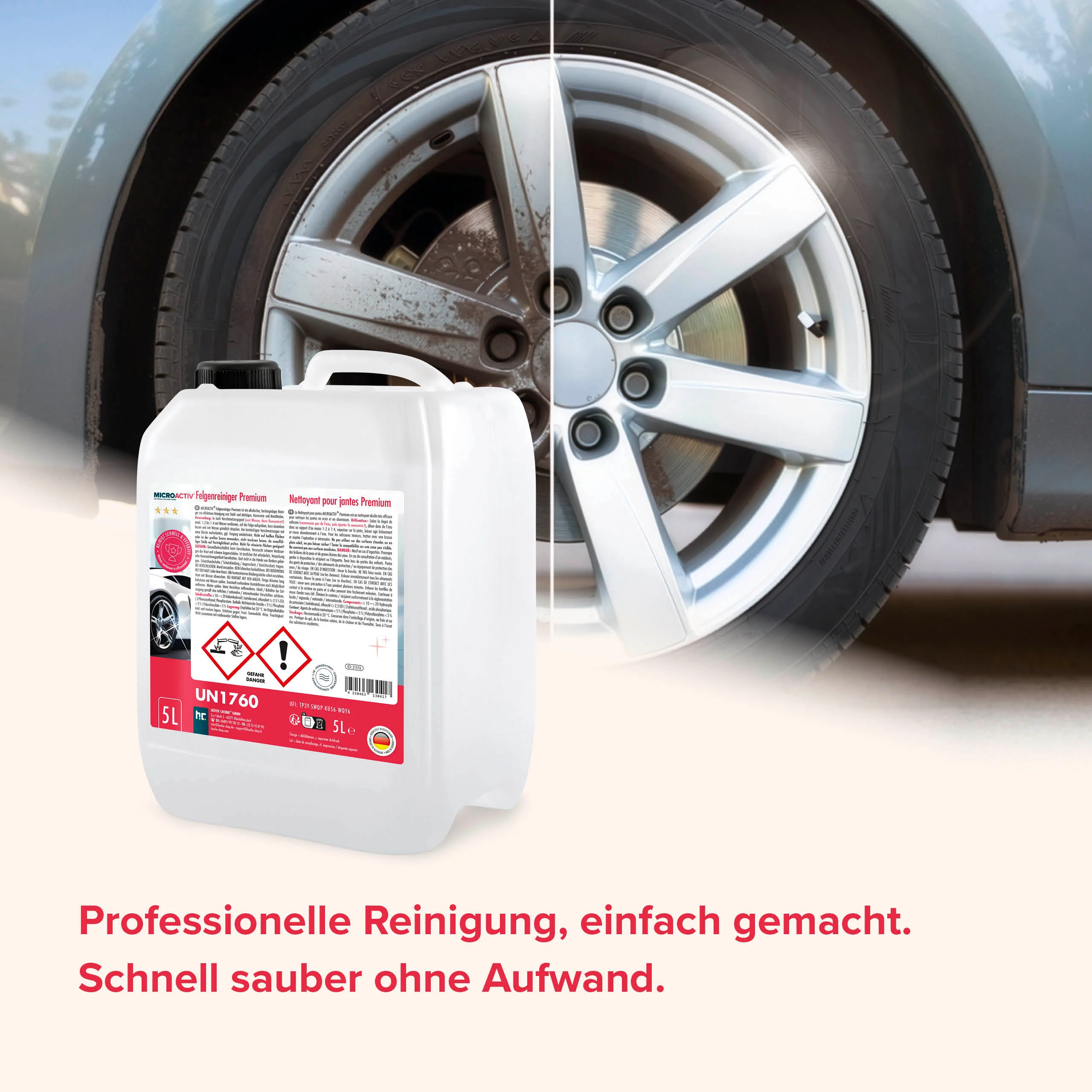 5 L MICROACTIV® Felgenreiniger Konzentrat Premium - Image 6
