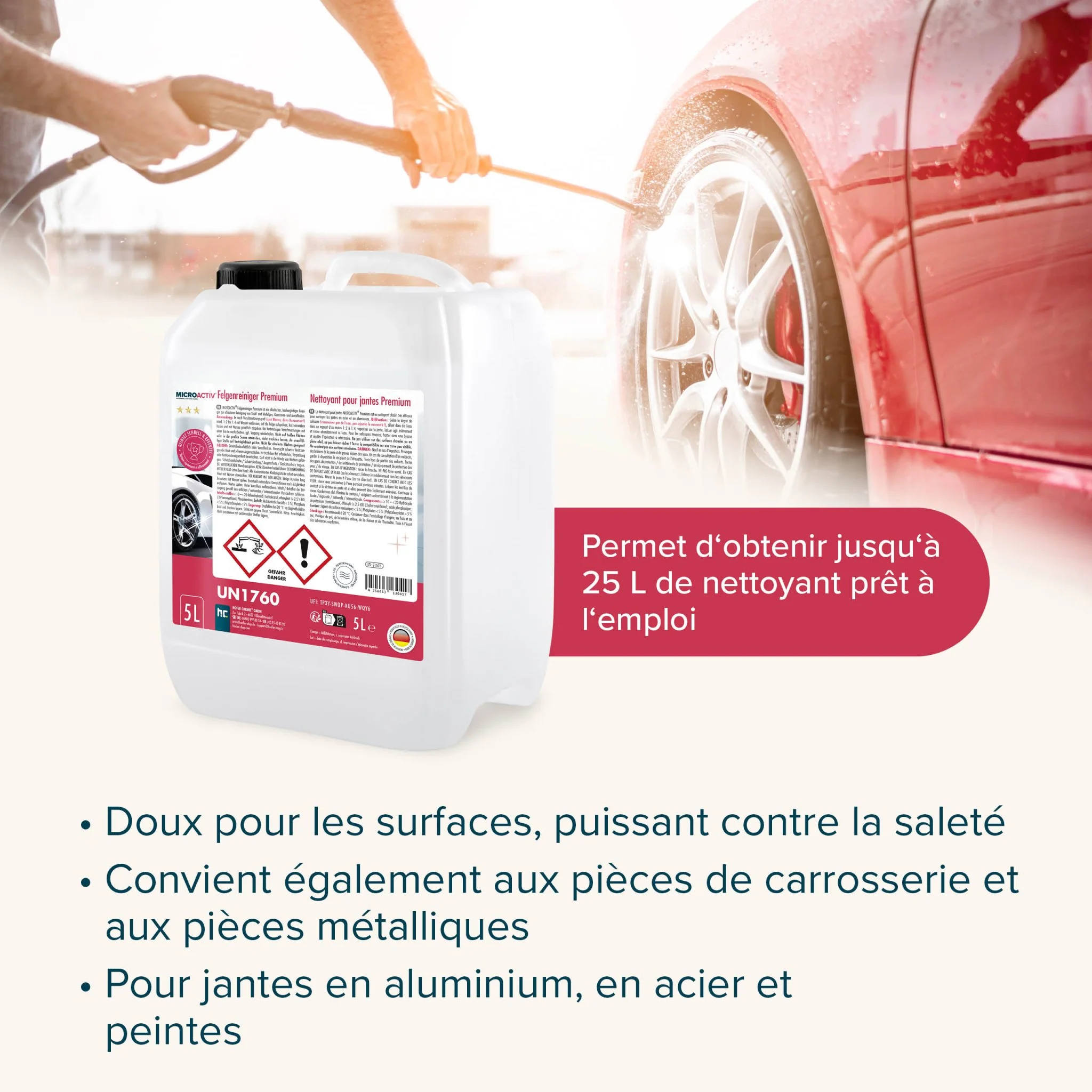 5 L MICROACTIV® Felgenreiniger Konzentrat Premium - Image 9