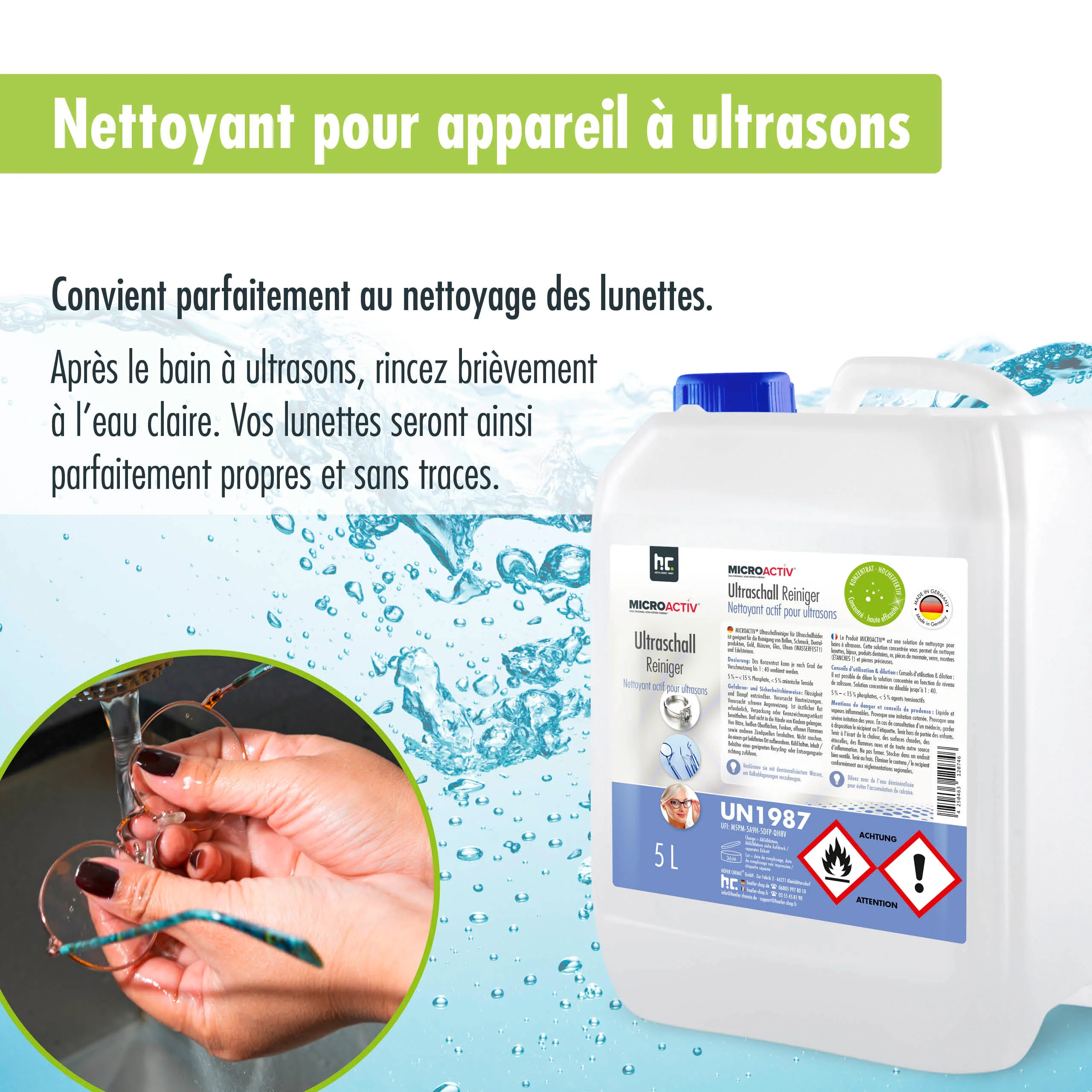 5 L Microactiv® Ultraschallreiniger Flüssig-Konzentrat für Ultraschallbad - Image 26