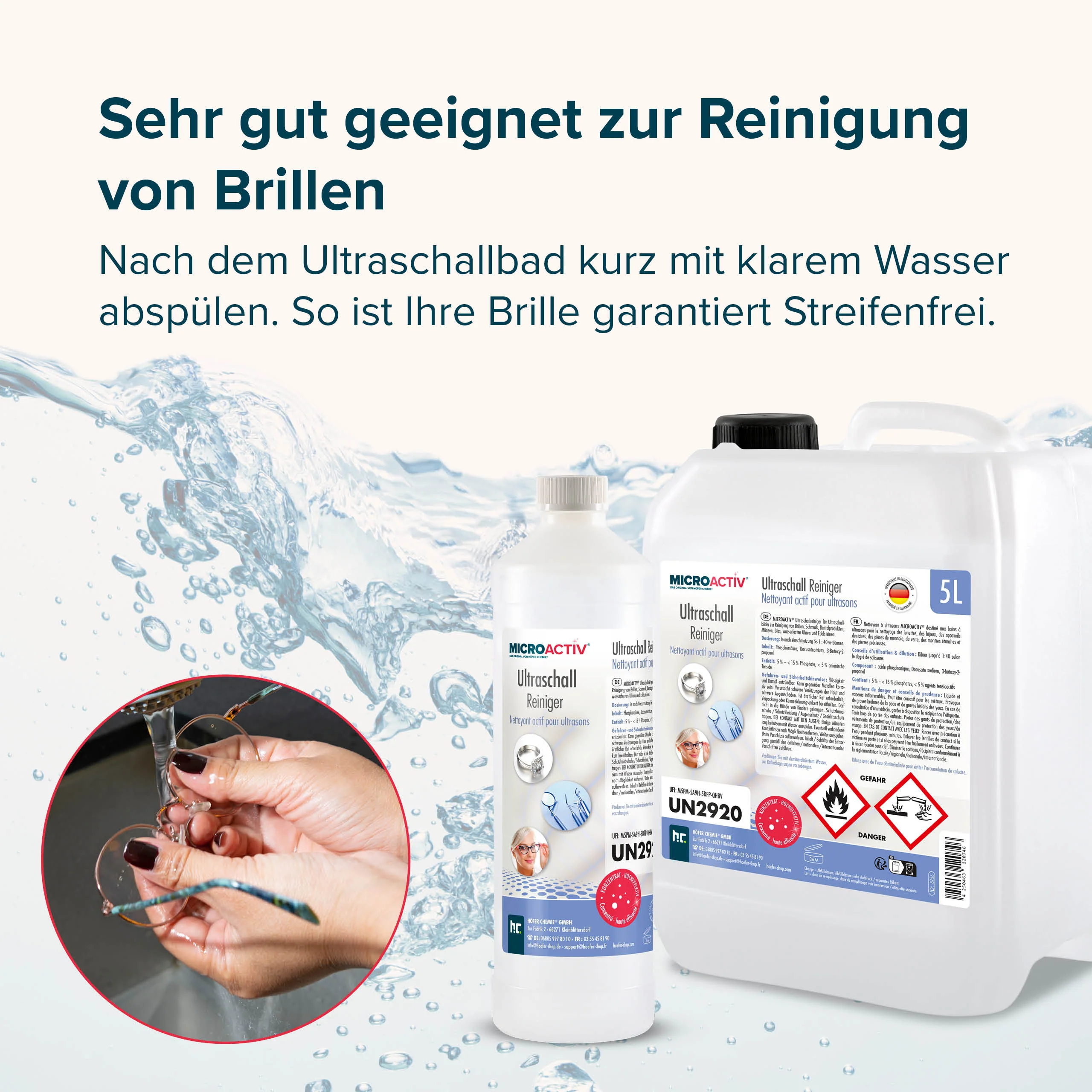 5 L Microactiv® Ultraschallreiniger Flüssig-Konzentrat für Ultraschallbad - Image 7