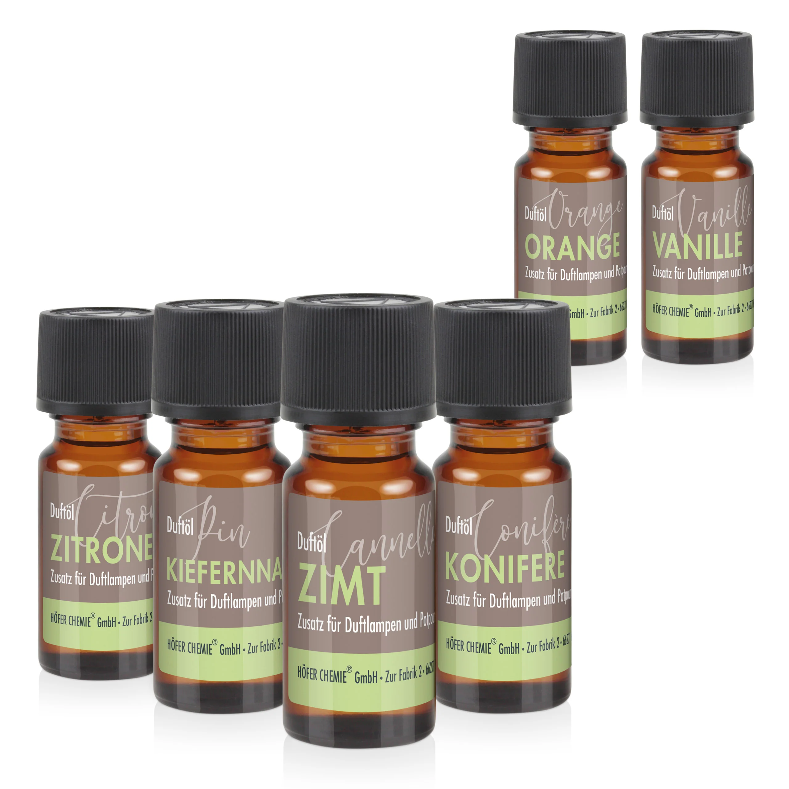 6 x 10 ml BAYZID® SPA Duftöl-Set Nr. 10 - Image 2