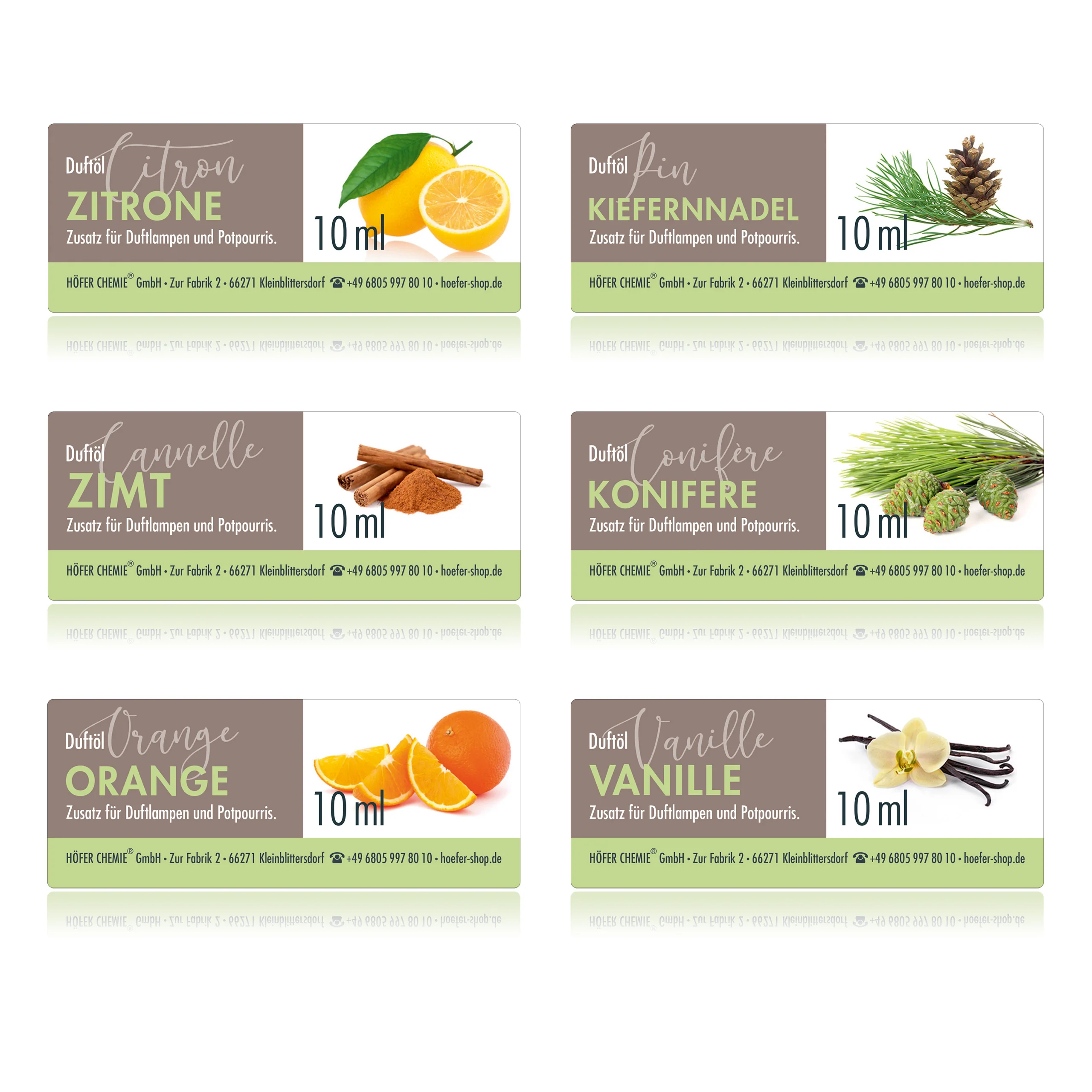 6 x 10 ml BAYZID® SPA Duftöl-Set Nr. 10 - Image 7