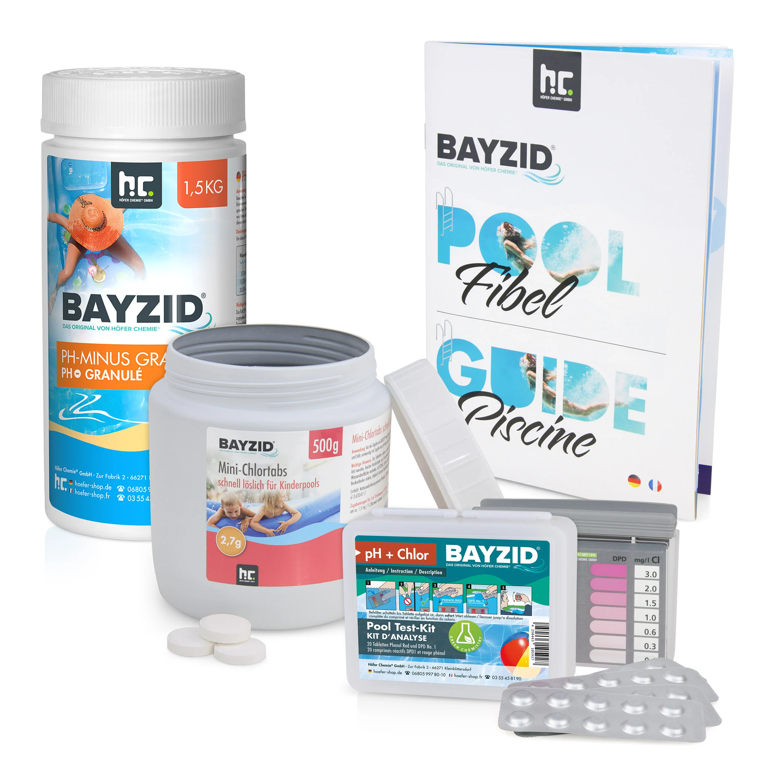 BAYZID® Kinderpool Pflege-Set