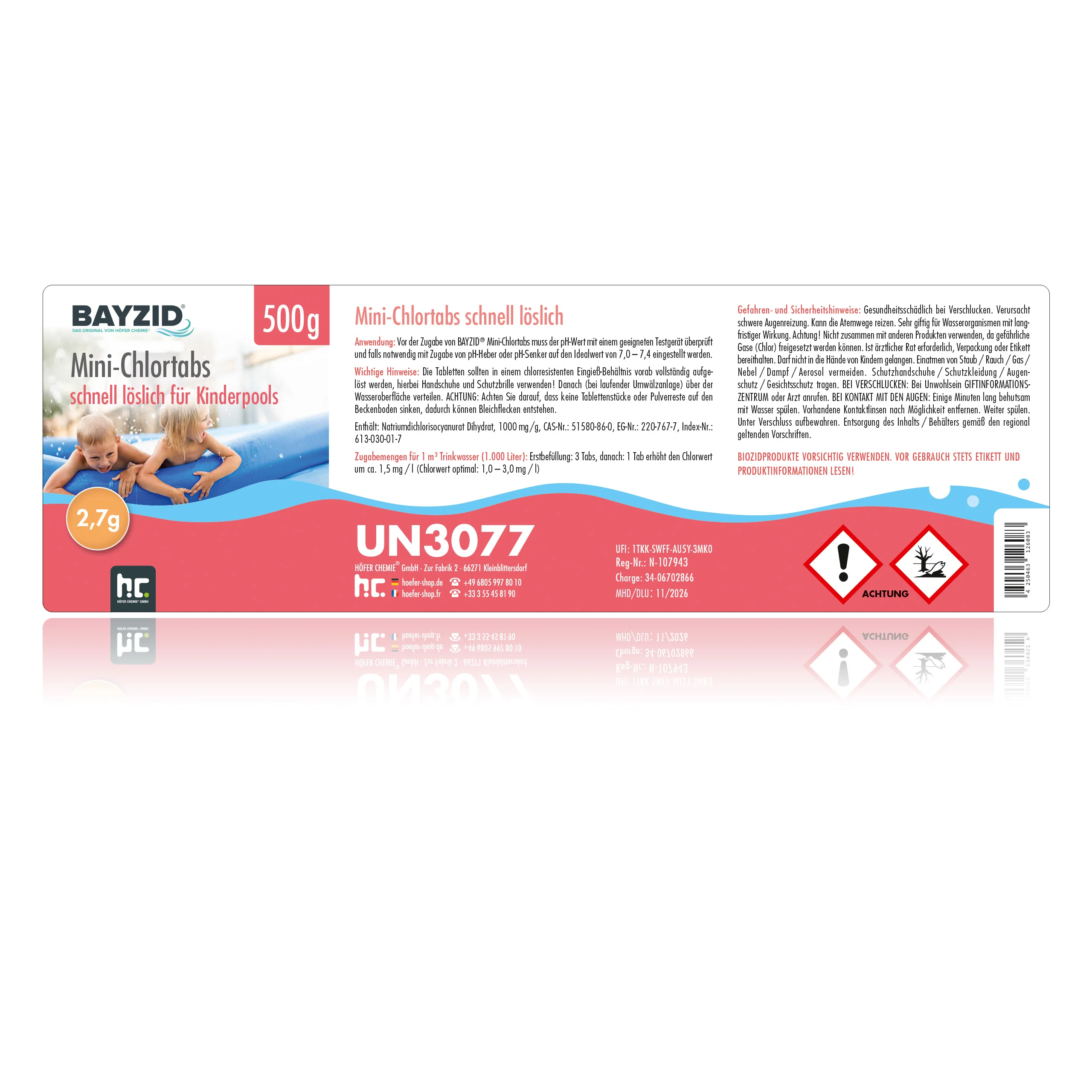 BAYZID® Kinderpool Pflege-Set - Image 2