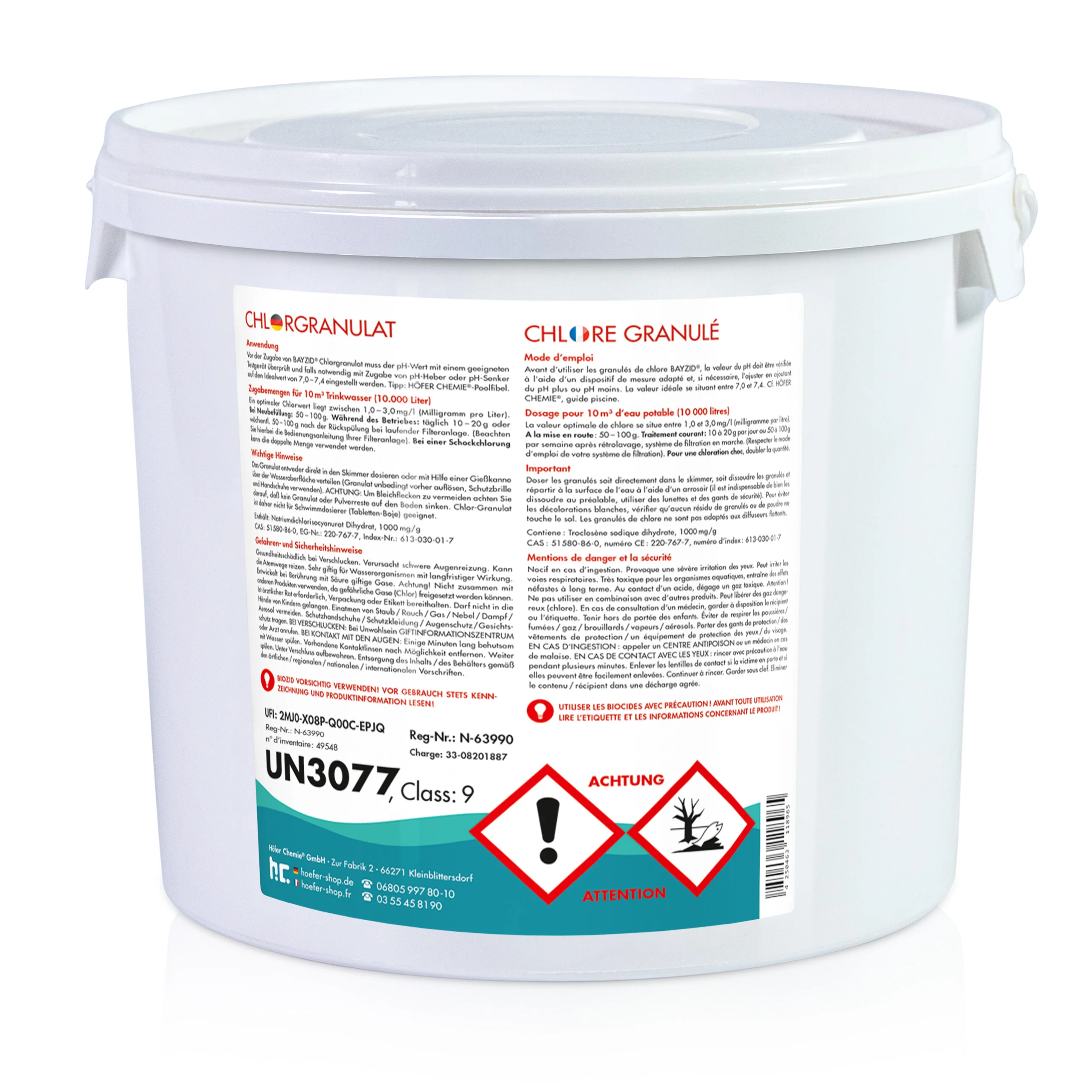 BAYZID® Pool Basis-Set pH & Chlor - Image 2