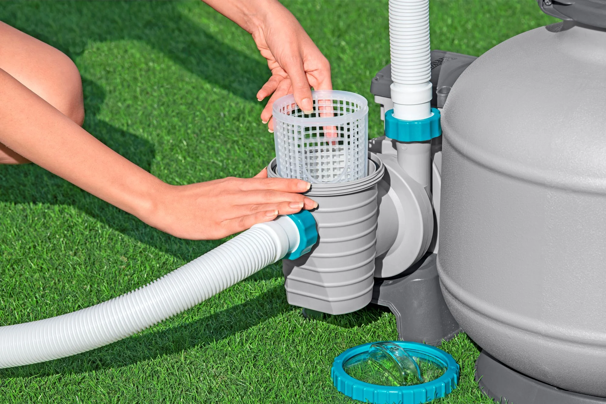 Bestway® Sandfilteranlage mit Zeitschaltuhr 8.327 l/h, 280 W - Image 4
