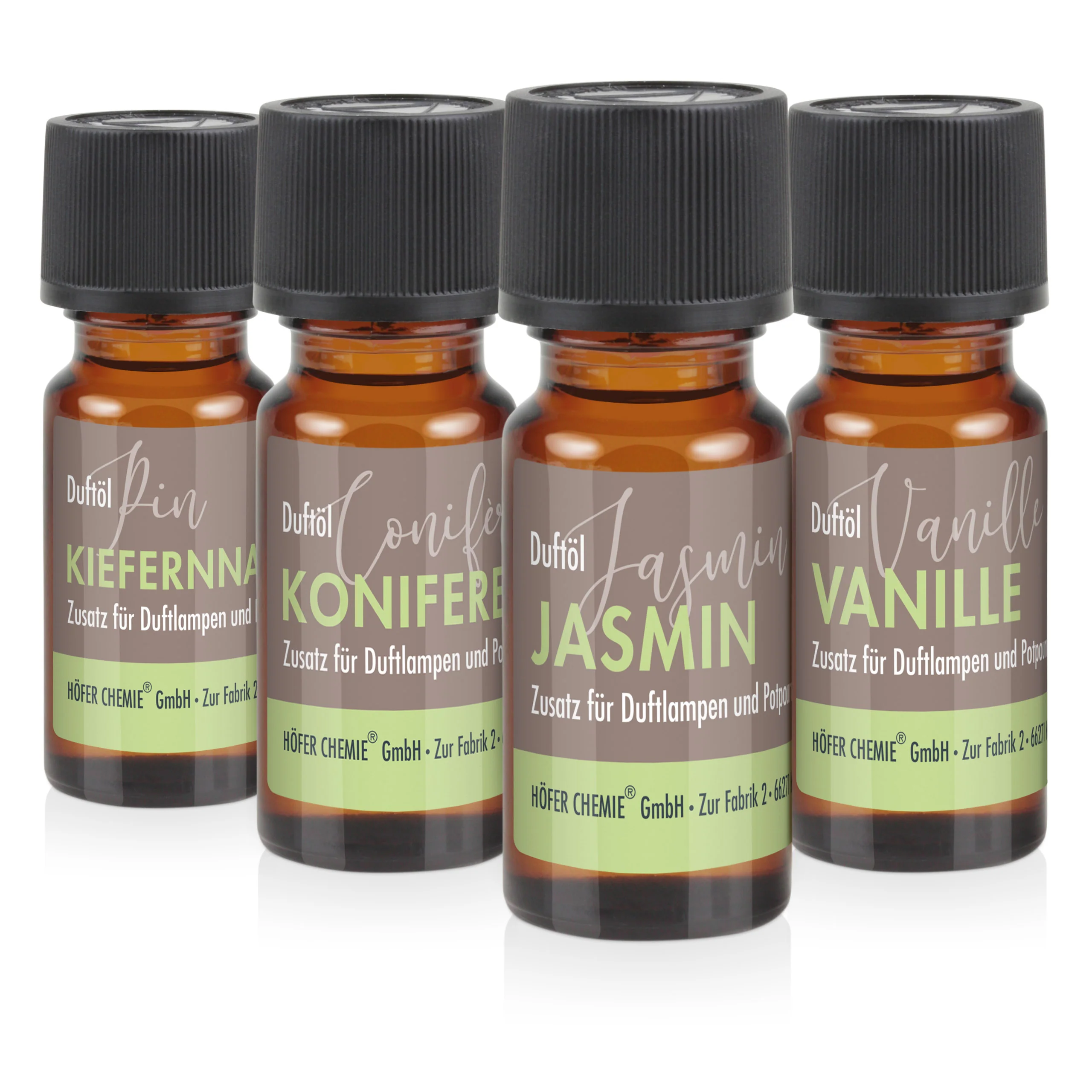 4 x 10 ml BAYZID® SPA Duftöl-Set Nr. 8 - Image 2