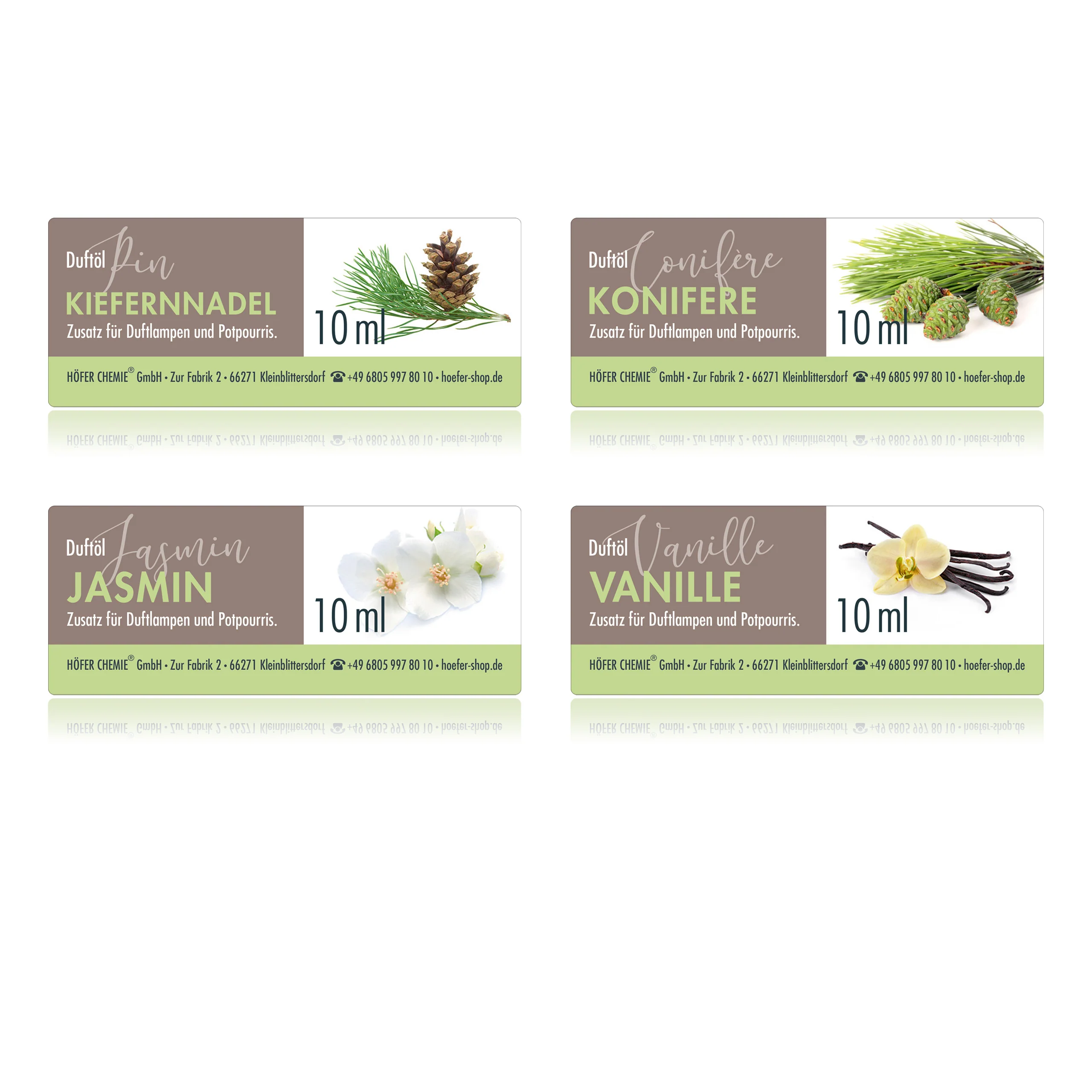 4 x 10 ml BAYZID® SPA Duftöl-Set Nr. 8 - Image 7