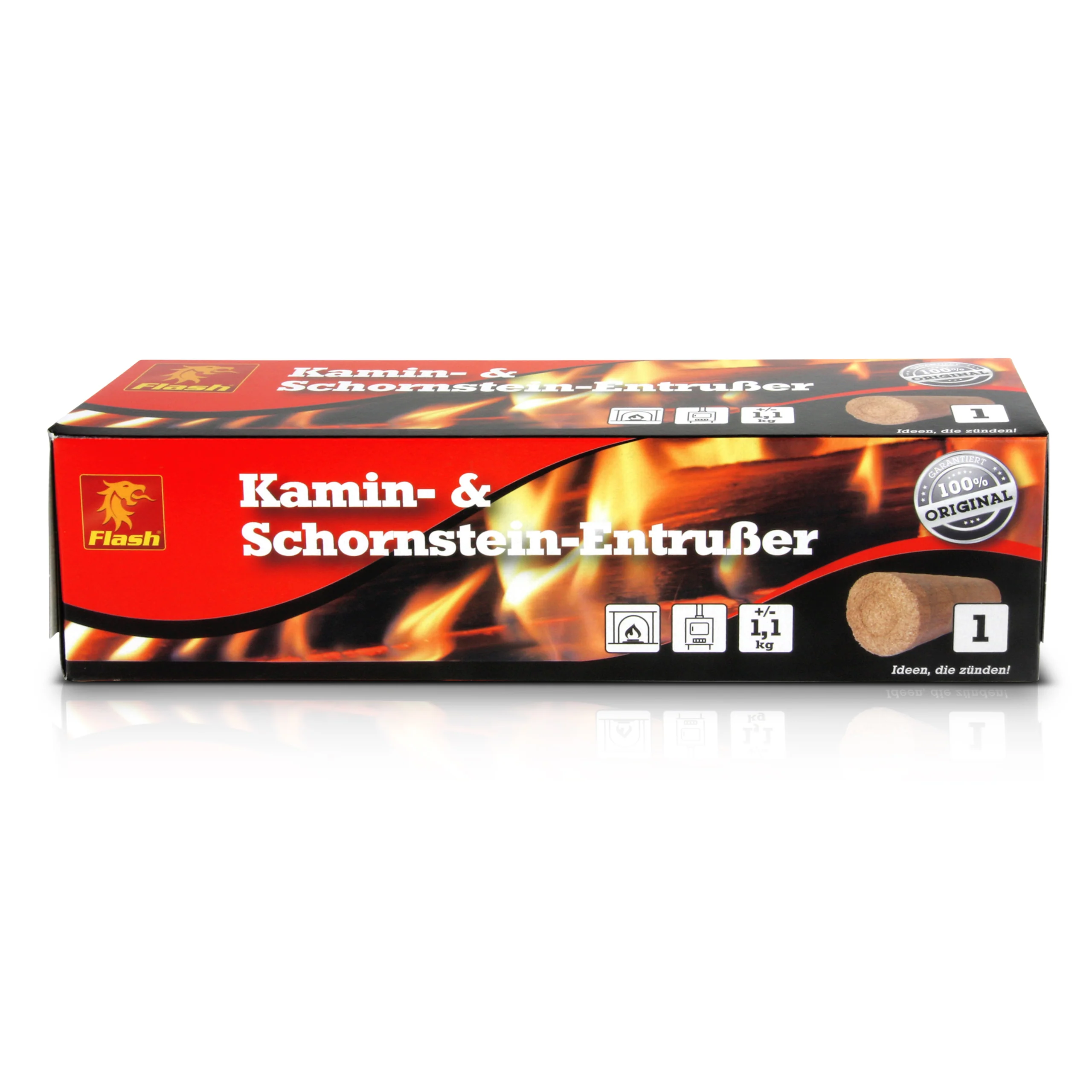 Entrußerblock für Kamine und Öfen