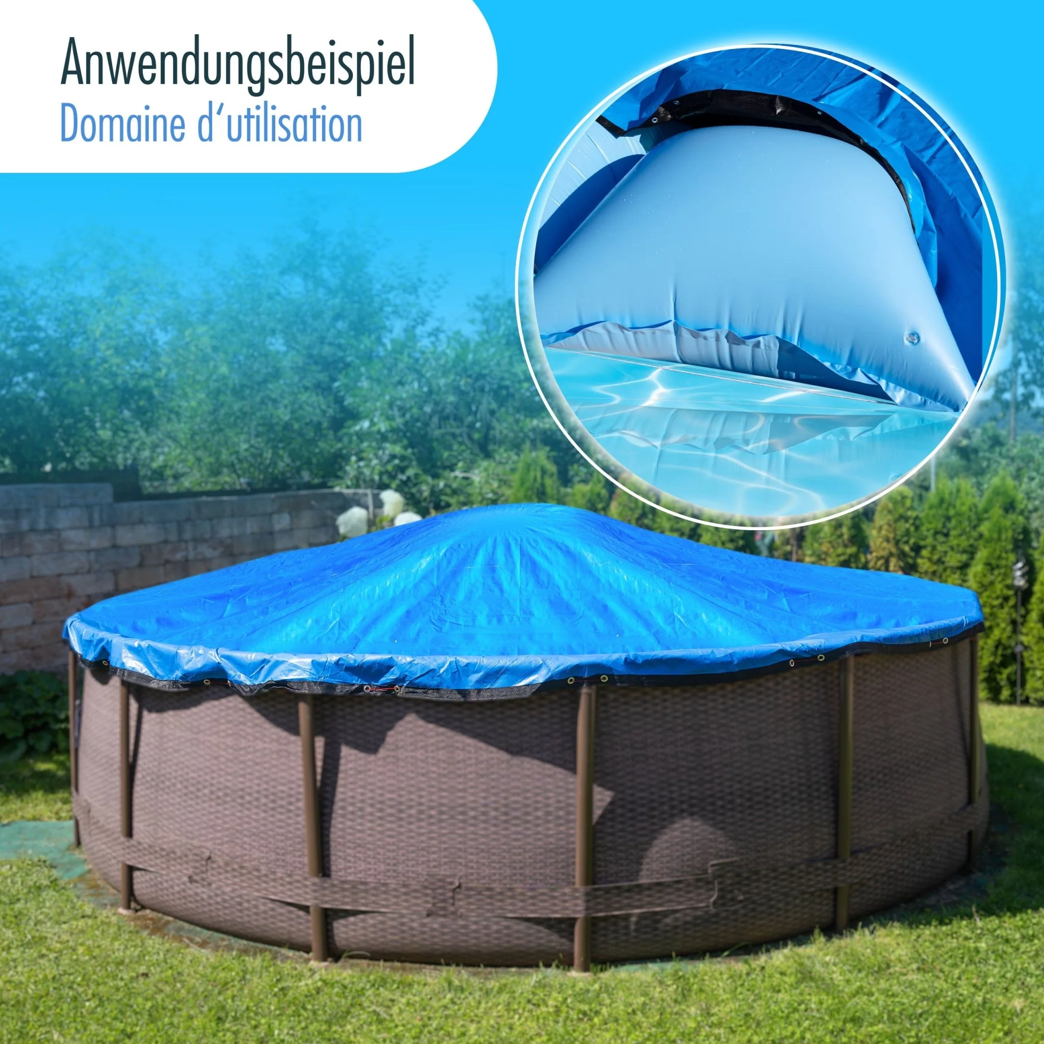 Poolabdeckung für runde Pools 5,50 m - Image 6