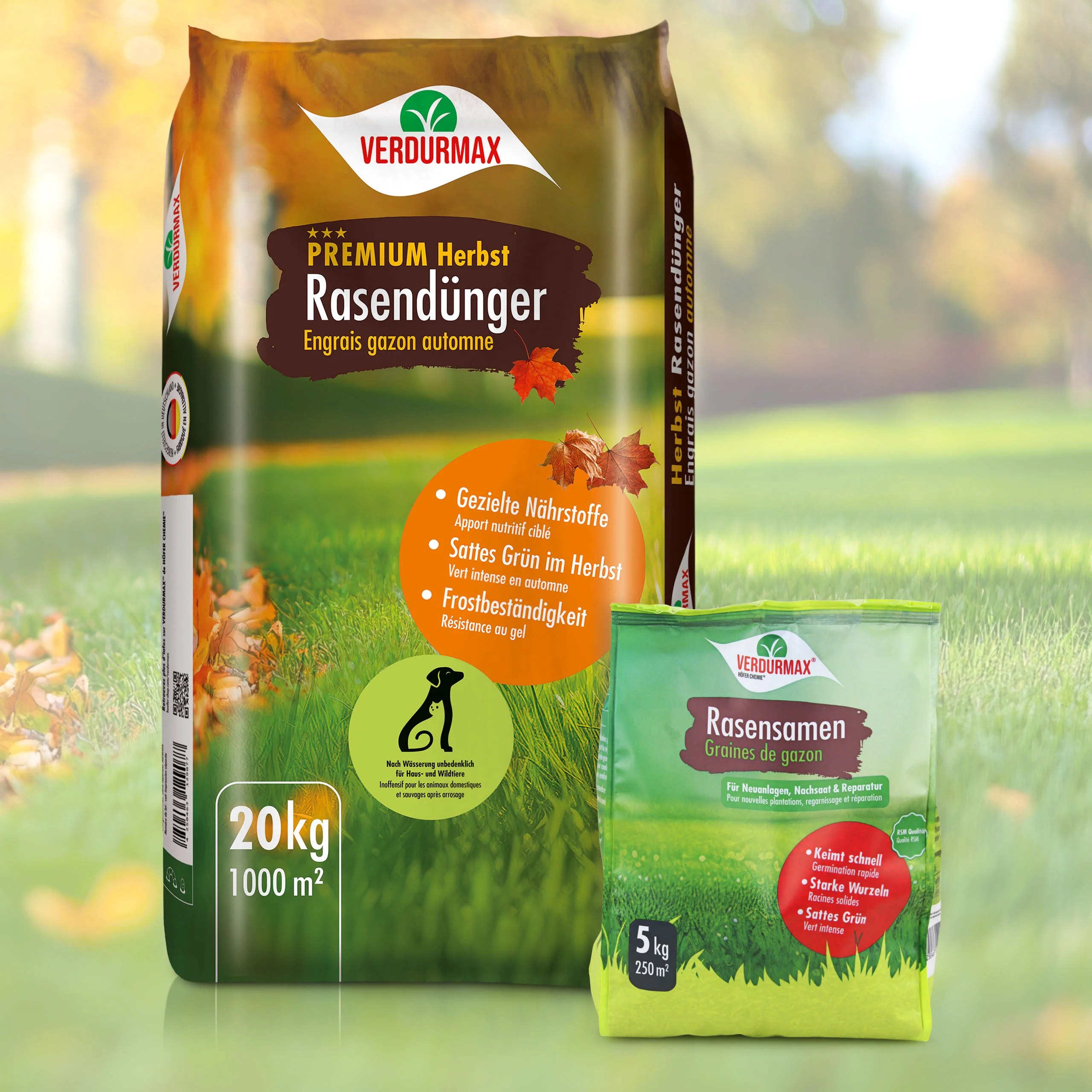 VERDURMAX® Herbst-Rasenpflege Duo 1000 m² - Image 2