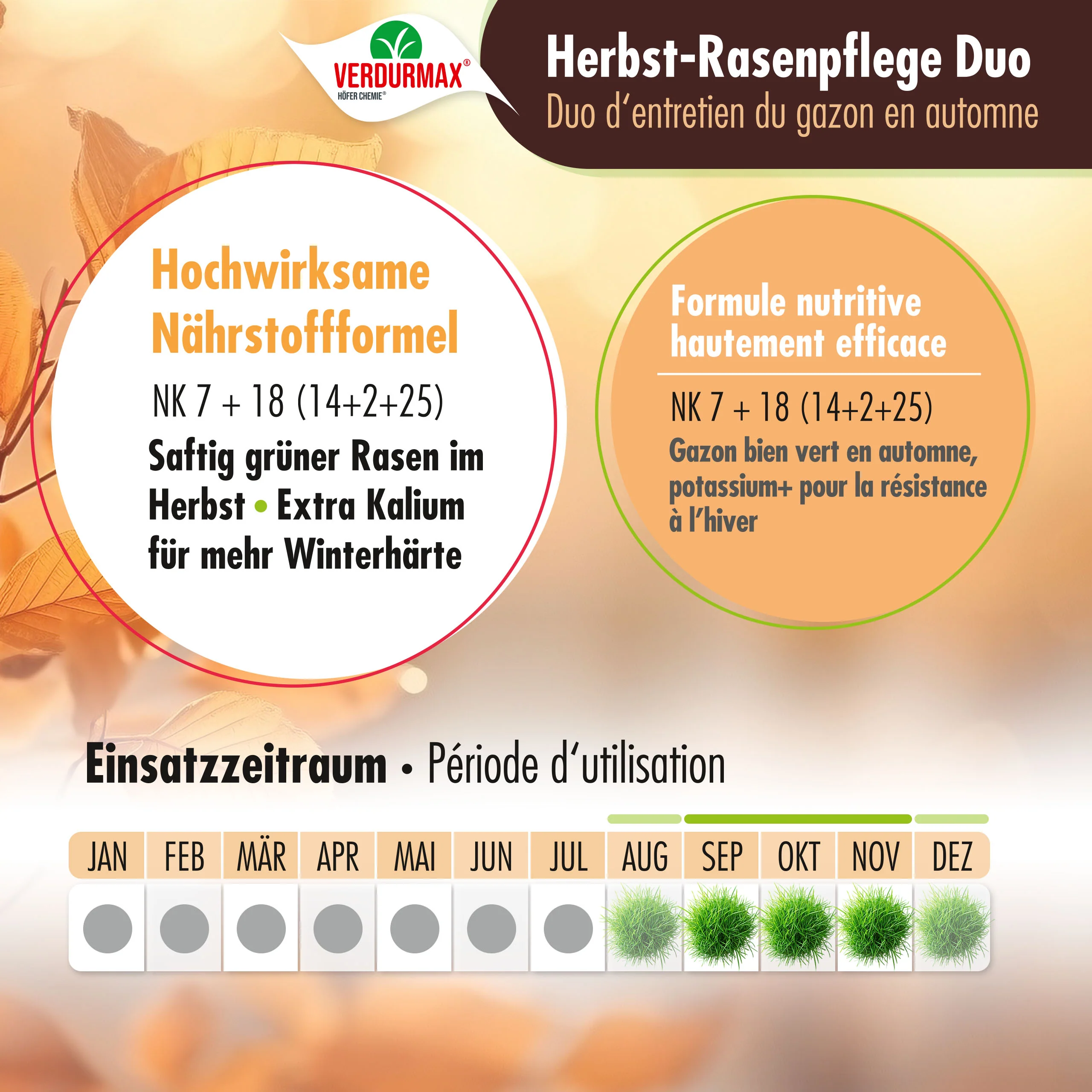VERDURMAX® Herbst-Rasenpflege Duo 1000 m² - Image 5